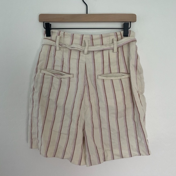 ⭐️ Edisto Paperbag High Waisted Classy Girly Business Artsy Hipster Hip Shorts - Picture 6 of 7
